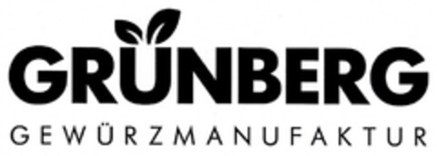 GRÜNBERG GEWÜRZMANUFAKTUR Logo (DPMA, 25.04.2012)