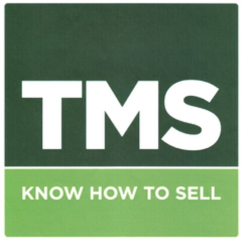 TMS KNOW HOW TO SELL Logo (DPMA, 16.02.2012)