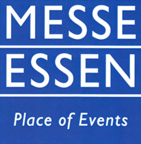 MESSE ESSEN Place of Events Logo (DPMA, 04/23/2012)
