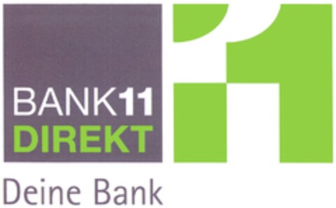 BANK11 DIREKT Deine Bank Logo (DPMA, 05.08.2013)