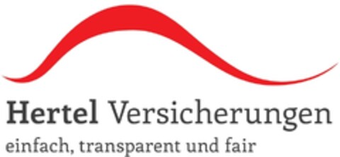 Hertel Versicherungen einfach, transparent und fair Logo (DPMA, 08.09.2015)