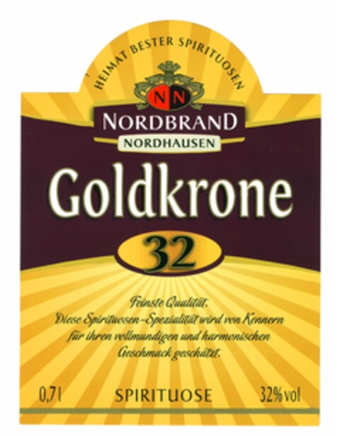 Goldkrone 32 Logo (DPMA, 30.03.2017)