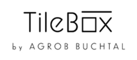 TileBox by AGROB BUCHTAL Logo (DPMA, 27.09.2019)