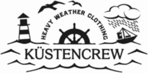 KÜSTENCREW HEAVY WEATHER CLOTHING Logo (DPMA, 15.06.2020)