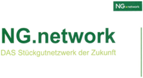 NG.network DAS Stückgutnetzwerk der Zukunft Logo (DPMA, 25.10.2022)