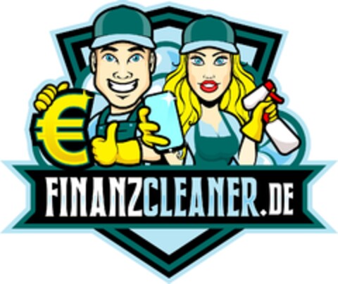 € FINANZCLEANER.DE Logo (DPMA, 14.03.2023)