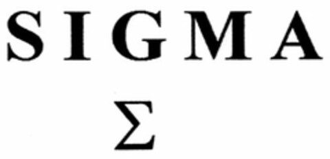 SIGMA Σ Logo (DPMA, 02.10.2003)
