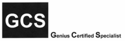 GCS Genius Certified Specialist Logo (DPMA, 08.10.2004)