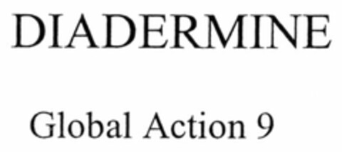 DIADERMINE Global Action 9 Logo (DPMA, 11.11.2005)