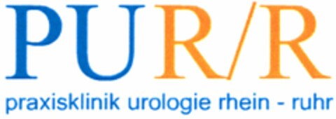 PUR/R praxisklinik urologie rhein-ruhr Logo (DPMA, 21.12.2005)