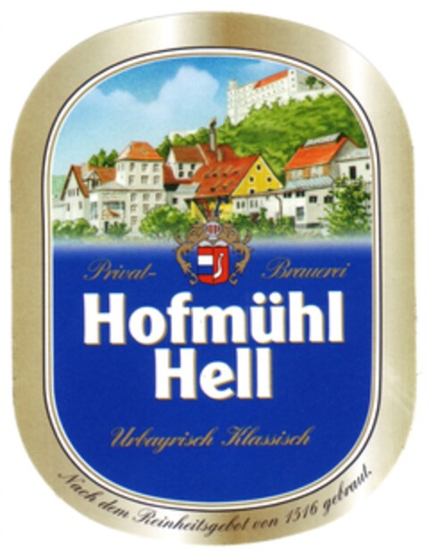 Hofmühl Hell Logo (DPMA, 15.12.2006)