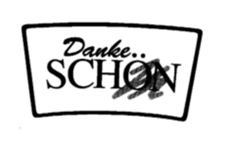 Danke SCHÖN Logo (DPMA, 01/20/1995)