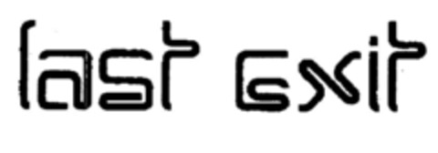 Last Exit Logo (DPMA, 19.05.1995)