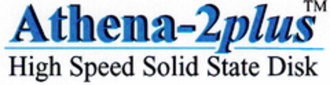 Athena-2plus High Speed Solid State Disk Logo (DPMA, 05.02.1996)