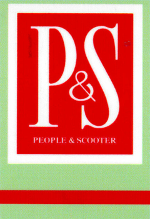 P&S PEOPLE & SCOOTER Logo (DPMA, 05.12.1996)