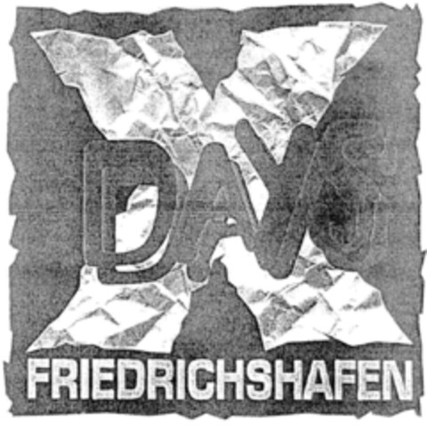 X-DAYS FRIEDRICHSHAFEN Logo (DPMA, 02/27/1997)