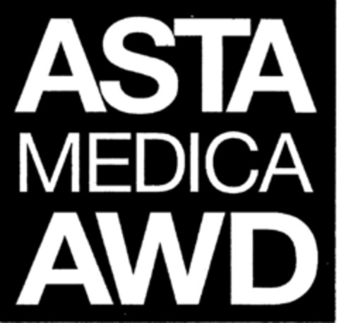 ASTA MEDICA AWD Logo (DPMA, 05.08.1997)