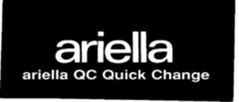 ariella  ariella QC Quick Change Logo (DPMA, 12/02/1998)