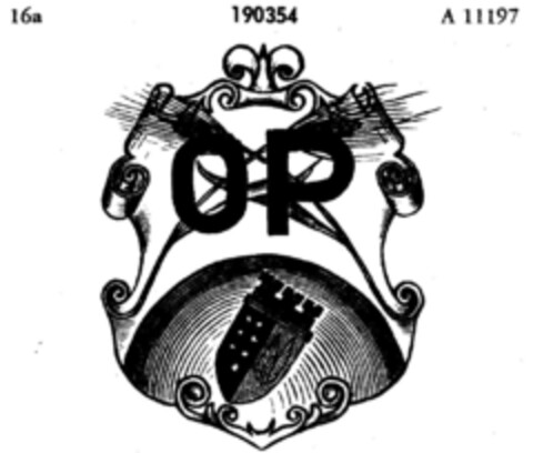 OP Logo (DPMA, 22.11.1913)