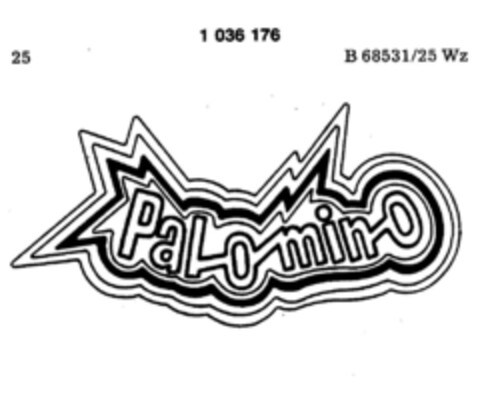 Pal-o-min-o Logo (DPMA, 08/04/1981)