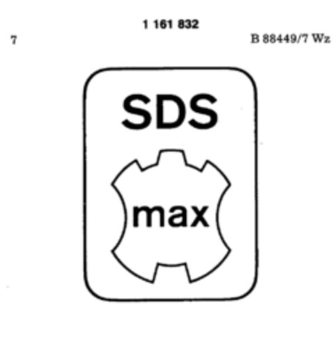 SDS max Logo (DPMA, 10/13/1989)