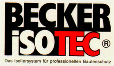 BECKER ISO TEC Logo (DPMA, 28.12.1989)