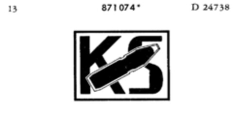 KS Logo (DPMA, 06/12/1970)