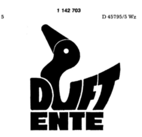 DUFT ENTE Logo (DPMA, 20.12.1988)