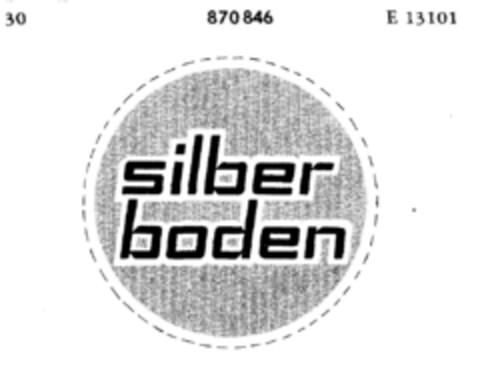 silber boden Logo (DPMA, 27.12.1967)