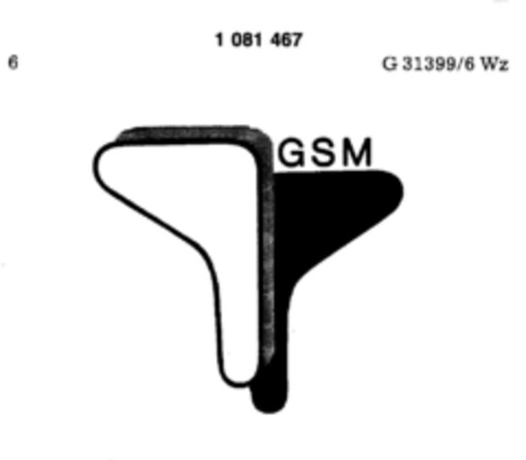 GSM Logo (DPMA, 01.06.1984)