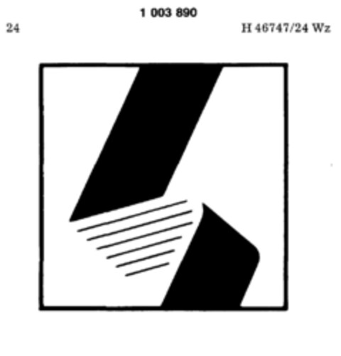 1003890 Logo (DPMA, 05.11.1979)