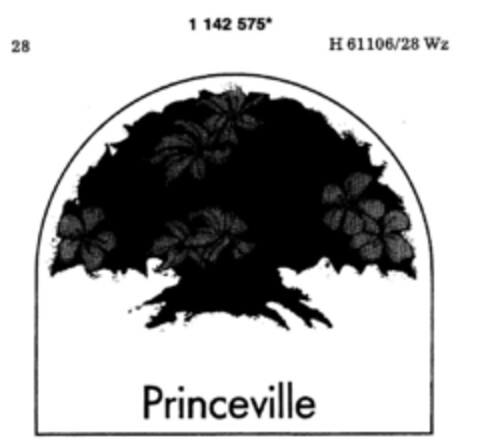 Princeville Logo (DPMA, 02/21/1989)