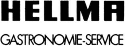 HELLMA GASTRONOMIE-SERVICE Logo (DPMA, 11.11.1991)