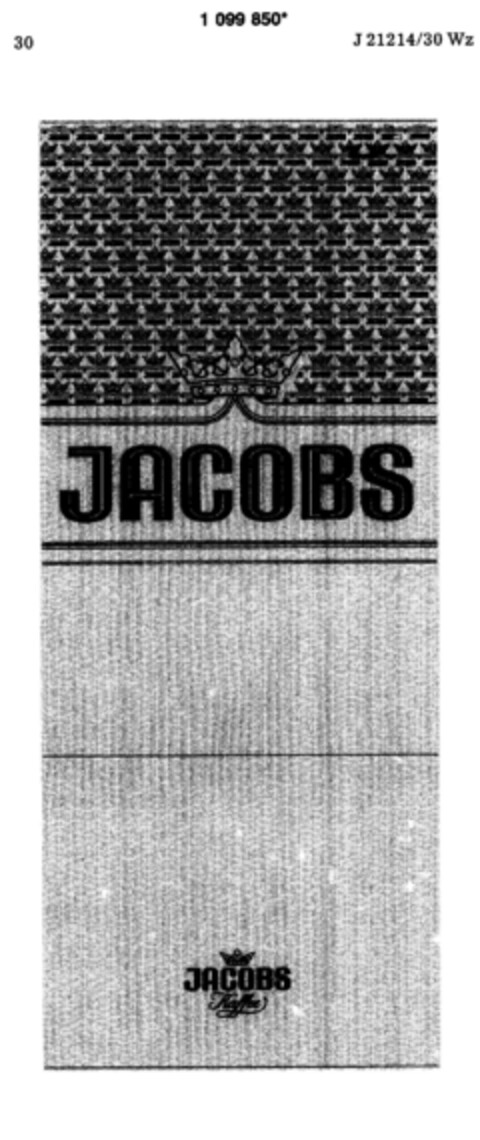 JACOBS Kaffee Logo (DPMA, 09/02/1986)
