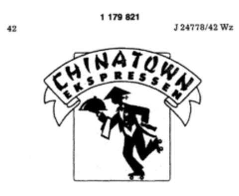 CHINATOWN EKSPRESSEN Logo (DPMA, 01/29/1990)