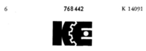 KE Logo (DPMA, 03.12.1957)