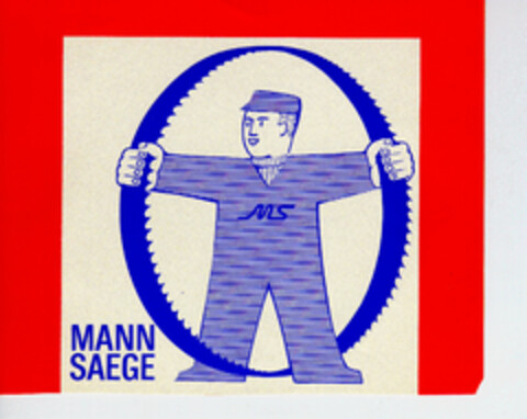 MANN SAEGE Logo (DPMA, 17.02.1970)