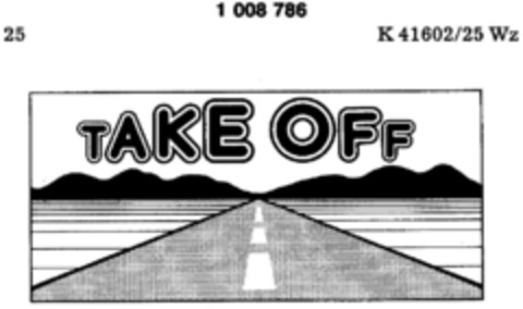 TAKE OFF Logo (DPMA, 27.12.1979)