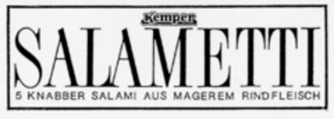 KEMPER Logo (DPMA, 31.07.1990)