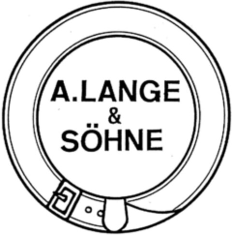 A.LANGE & SÖHNE Logo (DPMA, 11/04/1992)