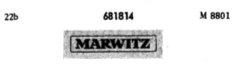 MARWITZ Logo (DPMA, 16.10.1954)