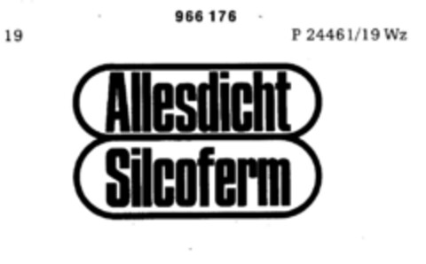 Allesdicht Silcoferm Logo (DPMA, 09.03.1977)