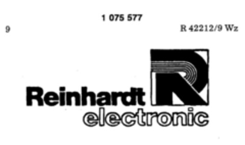 Reinhardt electronic Logo (DPMA, 24.07.1984)