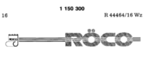 RÖCO Logo (DPMA, 25.06.1986)