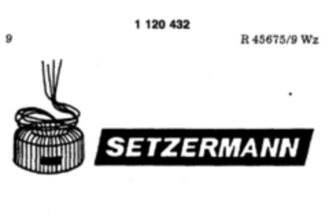 SETZERMANN Logo (DPMA, 08/03/1987)