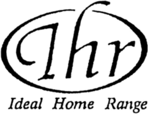 IHR Ideal Home Range Logo (DPMA, 06/17/1992)