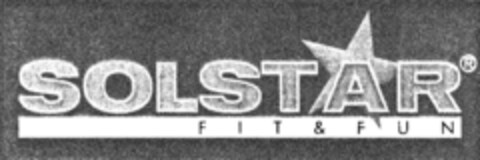 SOLSTAR FIT&FUN Logo (DPMA, 11.11.1991)