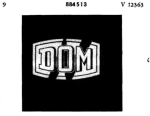 DOM Logo (DPMA, 27.08.1969)