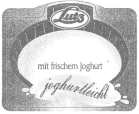 Lutz mit frischem Joghurt joghurtleicht Logo (DPMA, 14.02.2000)