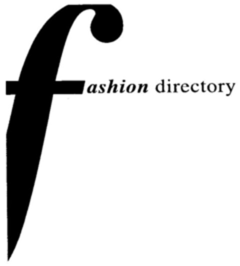 fashion directory Logo (DPMA, 03/08/2000)